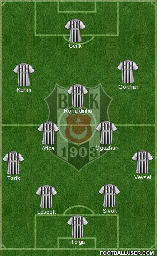 Besiktas JK Formation 2014