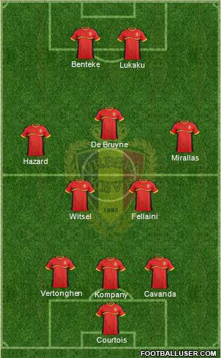 Belgium Formation 2014
