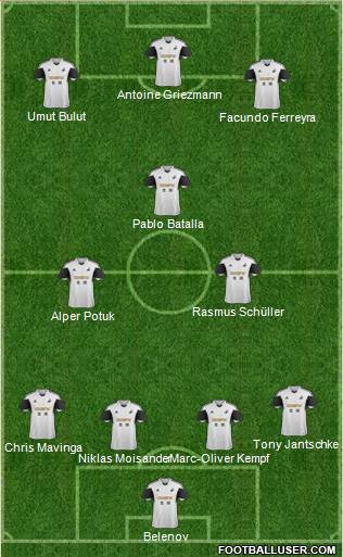 Swansea City Formation 2014