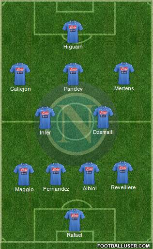 Napoli Formation 2014