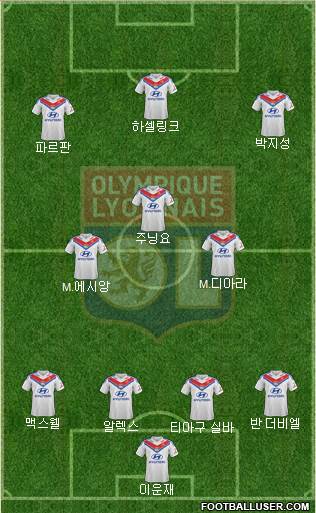 Olympique Lyonnais Formation 2014