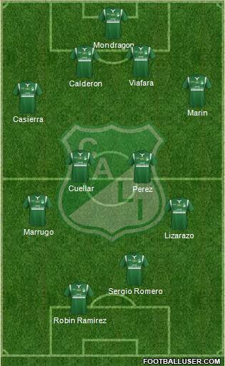 AC Deportivo Cali Formation 2014