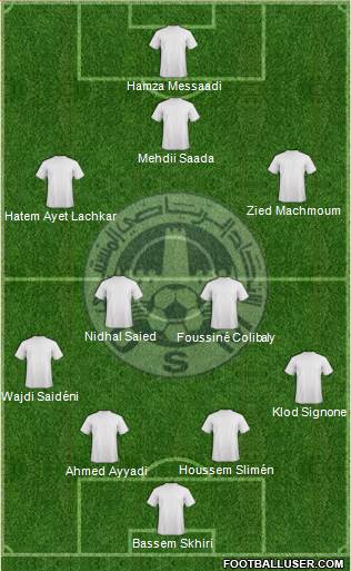 Union Sportive Monastirienne Formation 2014