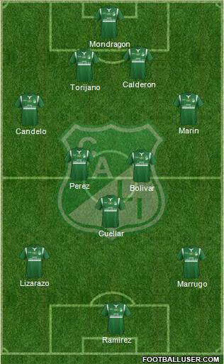 AC Deportivo Cali Formation 2014