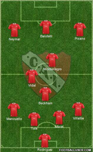 Independiente Formation 2014