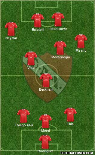 Independiente Formation 2014