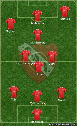 Independiente Formation 2014