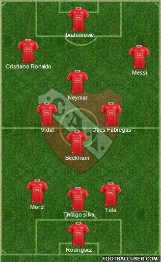Independiente Formation 2014