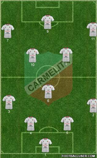 AD Carmelita Formation 2014