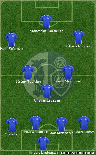 Dinamo Vologda Formation 2014