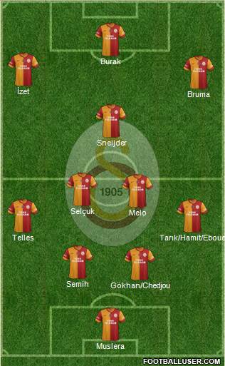 Galatasaray SK Formation 2014