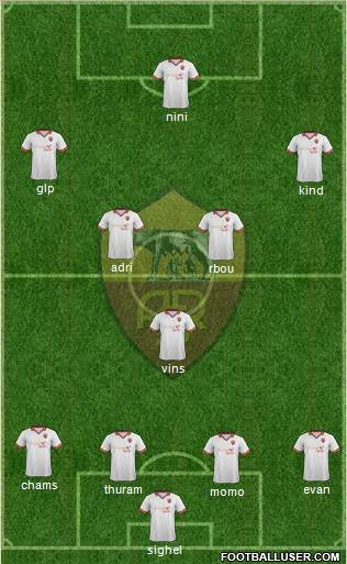AS Roma Formation 2014