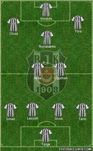 Besiktas JK Formation 2014