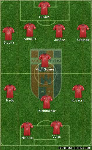 FC Fehérvár Formation 2014