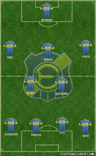 CD Everton de Viña del Mar S.A.D.P. Formation 2014