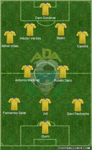 A.D. Alcorcón Formation 2014