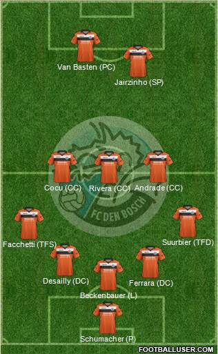 FC Den Bosch Formation 2014