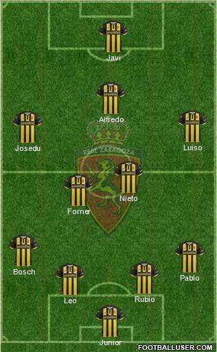 R. Zaragoza S.A.D. Formation 2014