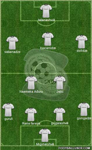FC Zestafoni Formation 2014