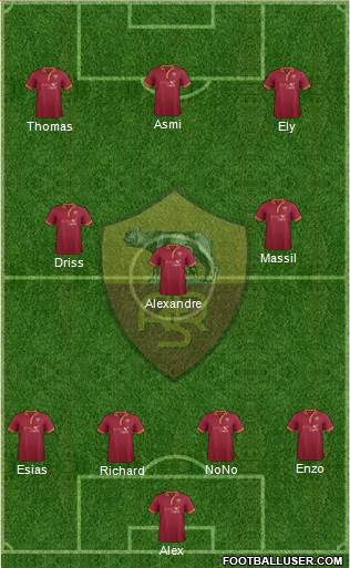 AS Roma Formation 2014