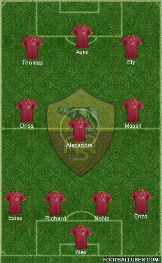 AS Roma Formation 2014