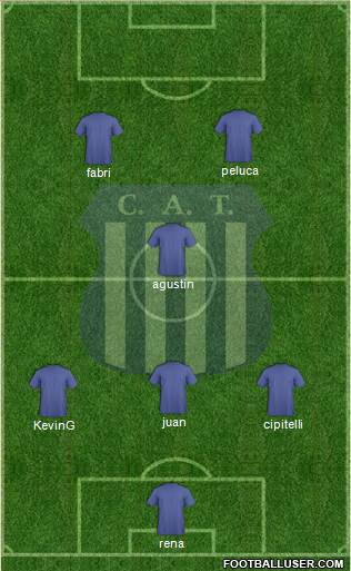 Talleres de Córdoba Formation 2014
