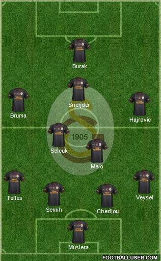 Galatasaray SK Formation 2014