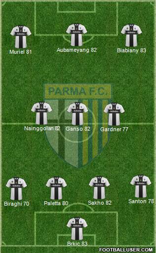 Parma Formation 2014
