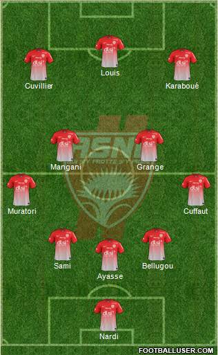 A.S. Nancy Lorraine Formation 2014