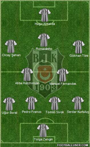 Besiktas JK Formation 2014