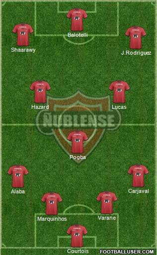 CD Ñublense S.A.D.P. Formation 2014