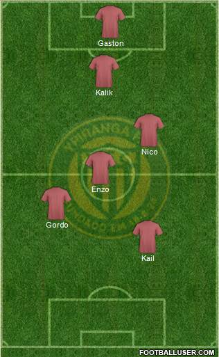 Ypiranga FC Formation 2014