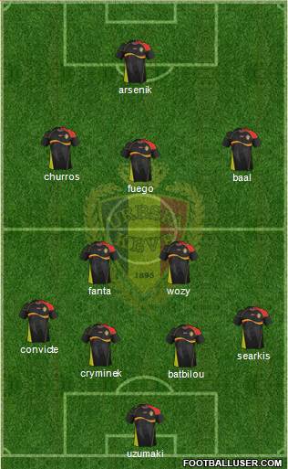 Belgium Formation 2014