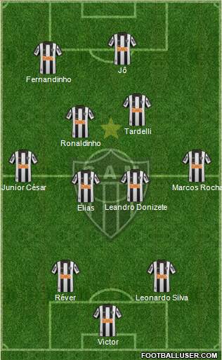C Atlético Mineiro Formation 2014