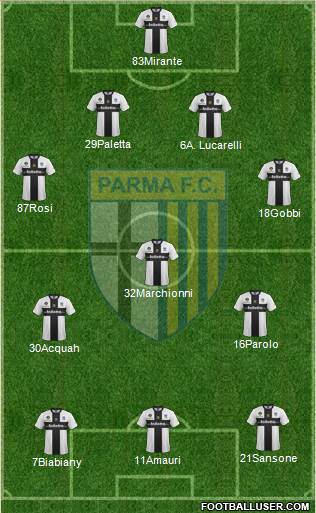 Parma Formation 2014