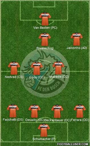 FC Den Bosch Formation 2014