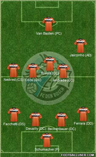 FC Den Bosch Formation 2014