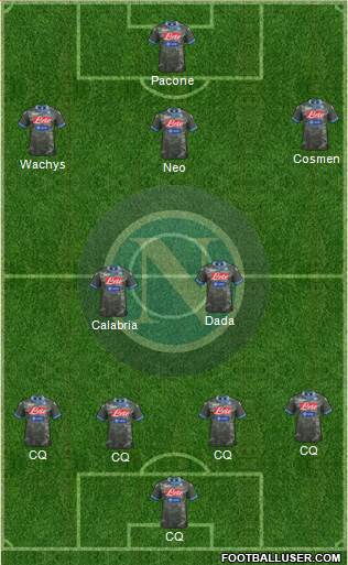 Napoli Formation 2014