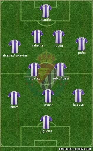 R. Valladolid C.F., S.A.D. Formation 2014