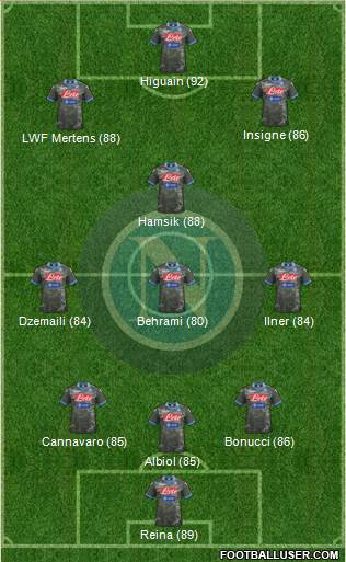 Napoli Formation 2014