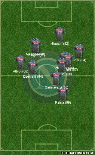 Napoli Formation 2014