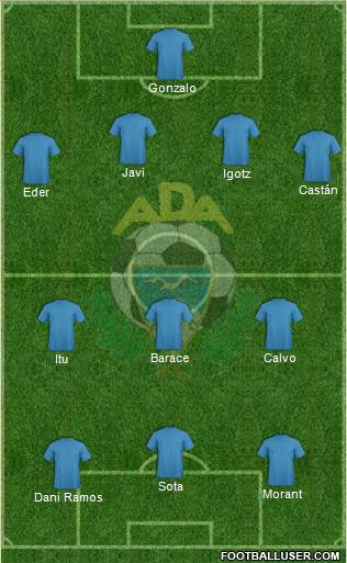 A.D. Alcorcón Formation 2014