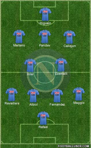 Napoli Formation 2014