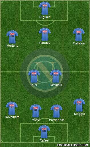 Napoli Formation 2014