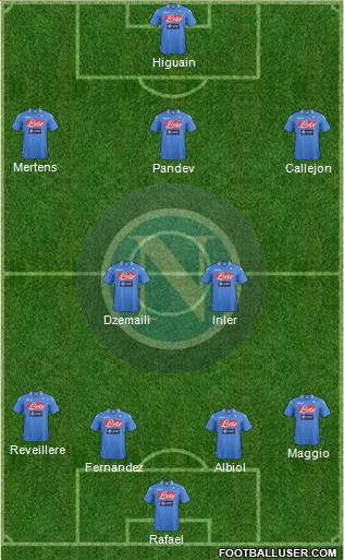 Napoli Formation 2014