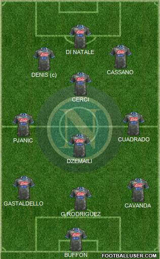 Napoli Formation 2014