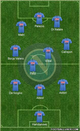 Napoli Formation 2014
