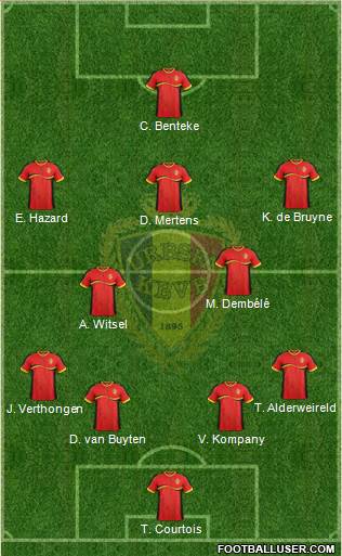 Belgium Formation 2014