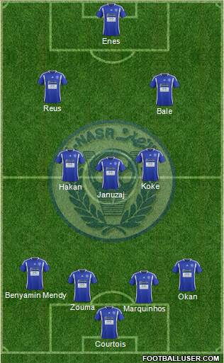 Al-Nassr (UAE) Formation 2014