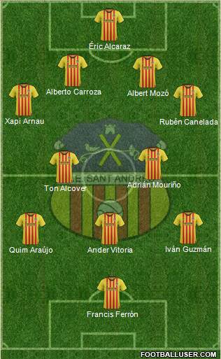 U.E. Sant Andreu Formation 2014